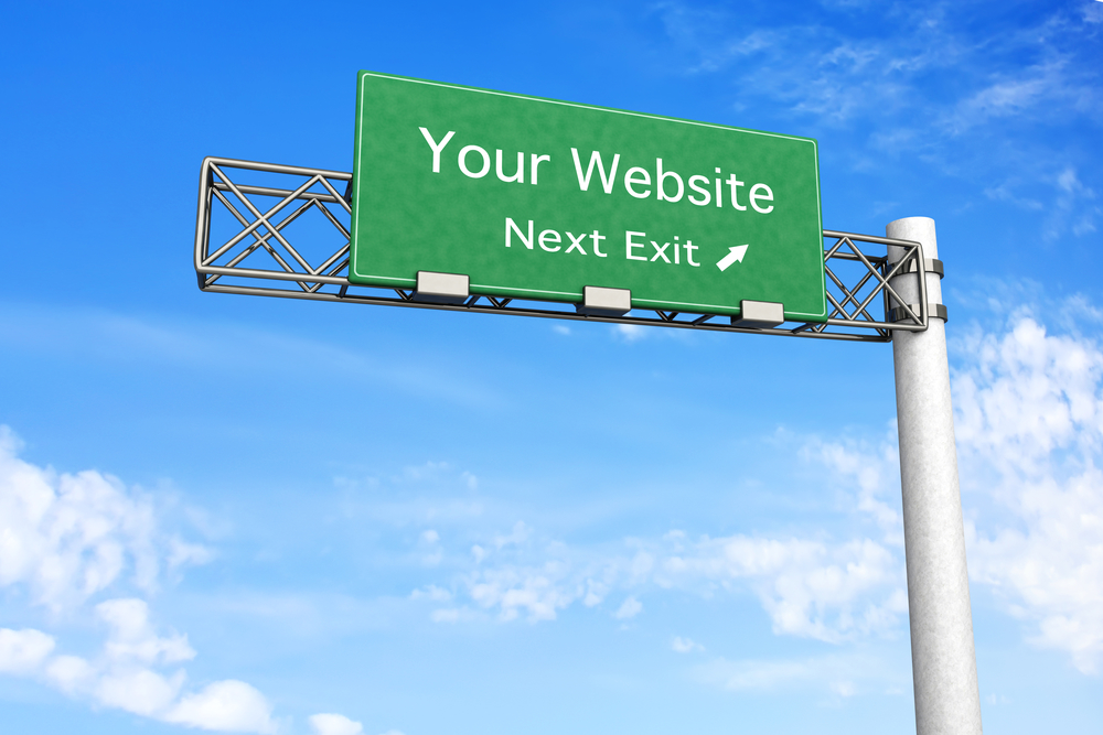 Highway Sign - Your Website